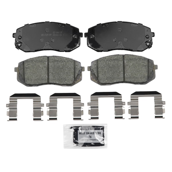 Wagner Brakes Disc Brake Pad Set-ZD1855A ZD1855A - main