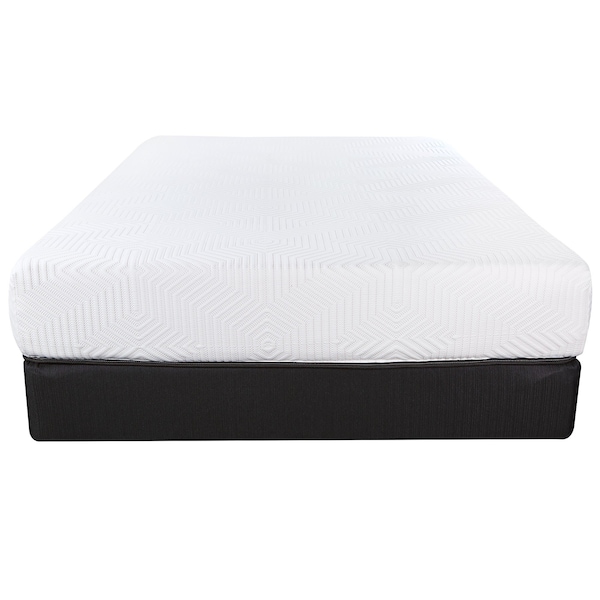 Homeroots 11" Hybrid Pocket Coil Gel Memory Foam Mattress 391698 - main
