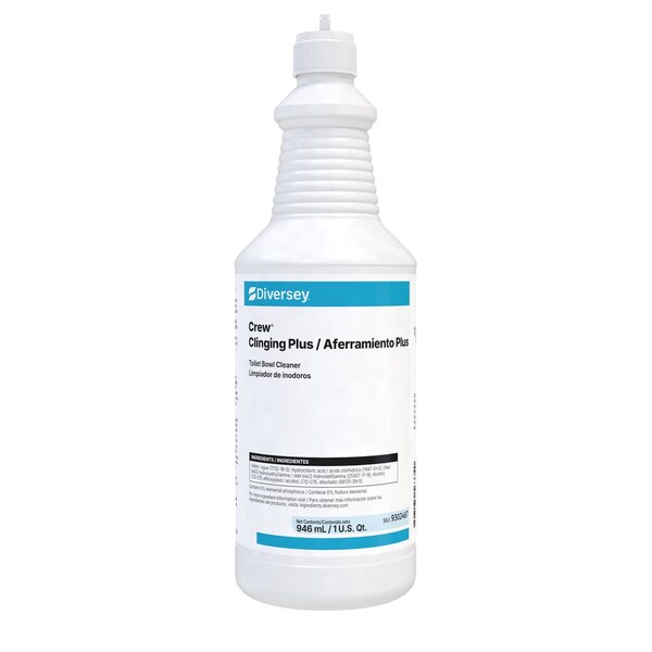 Diversey Toilet Bowl Cleaner, Green, 32 oz, PK12 9302467 - main