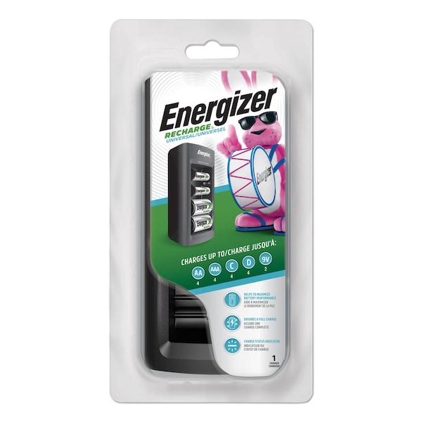 Energizer Family Battery Charger, Multiple Battery Sizes CHFCB5 - main