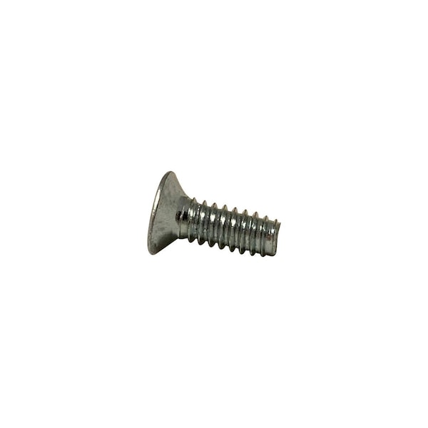 Newport Fasteners #10-32 x 1/2 in, Zinc Plated Steel Flat Head Phillips Drive, 2000 PK 255686-2000 - main
