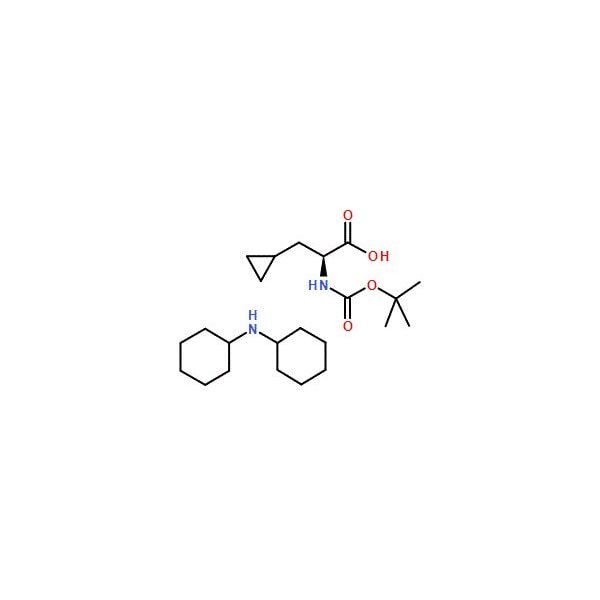 Ak Scientific Boc-L-Cyclopropylalanine DCHA (25g), CAS 89483-07-8 Q846-25g - main