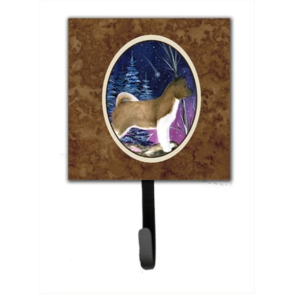Carolines Treasures Starry Night Akita Leash Holder Or Key Hook SS8352SH4 - main