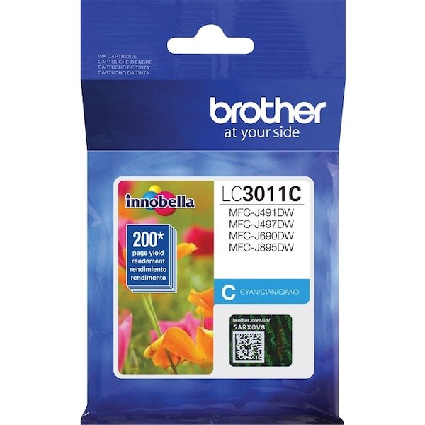Brother Cyan Ink Cartridge LC3011C - main