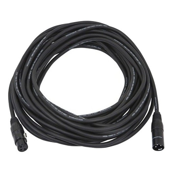 Monoprice 15 Meter (49ft) 3-pin DMX Lighting & AES/EBU Cable 601615 - main