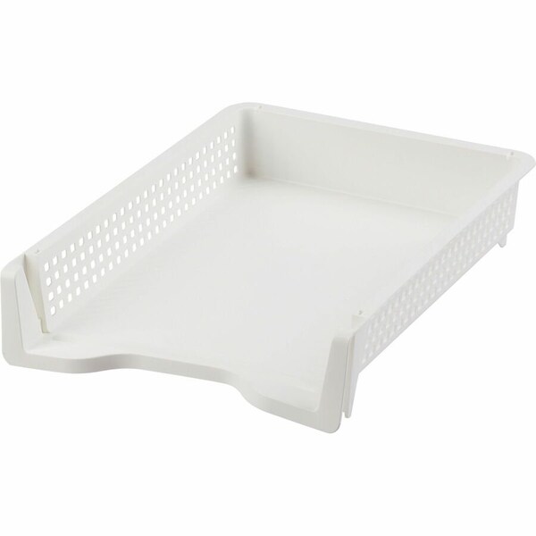Business Source Stackable Letter Tray, White BSN42570 - main