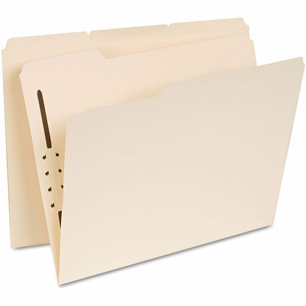 Universal Universal Manila Folders, One Fastener, 1/3 Tab, Letter, 50/Box UNV13410*** - main