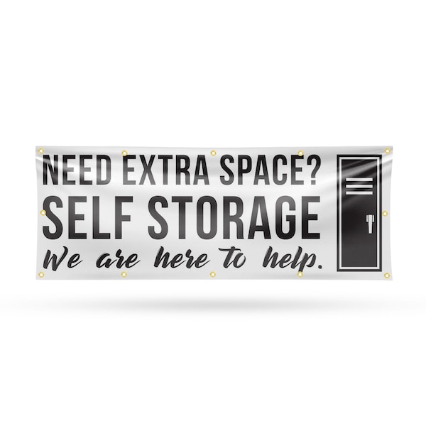 Signmission Need Extra Space Self Storage, 48 Inch x 120 Inch, Vinyl Banner B-120-30750 - main
