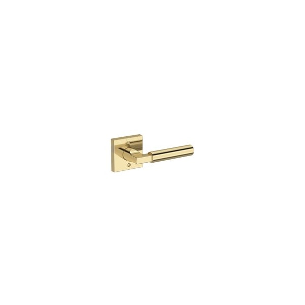 Baldwin Residential Door Levers Half Dummy Right Hand Non-Lacquered Brass HDLKFCSR031 - main
