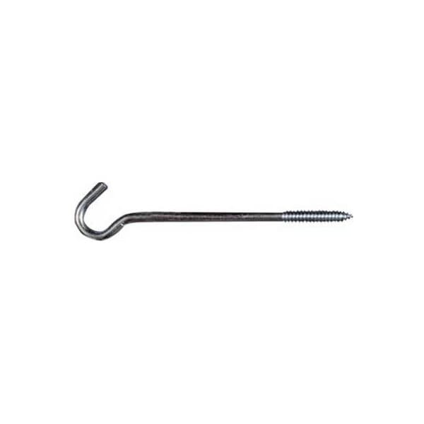 National Hardware 38x10 Zinc Screw Hook, 10PK N221-002 - main