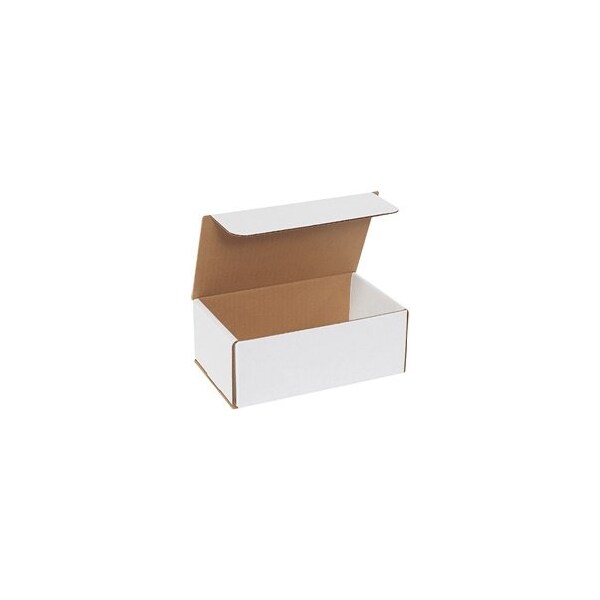 Bubblefast 50-8 x 5 x 3'' White Corrugated Mailers, 50PK BFM853 - main