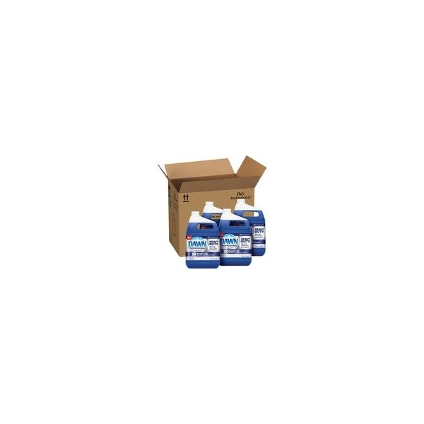 Dawn Manual Pot/Pan Detergent, 128 fl oz (4 quart), Heavy Duty, Blue, 4PK 8837 - main