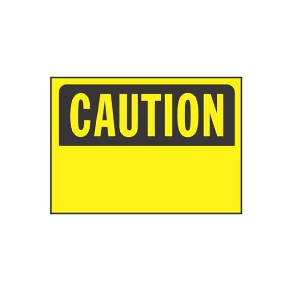 Hillman 10X14Caution Blank Sign 842066 - main