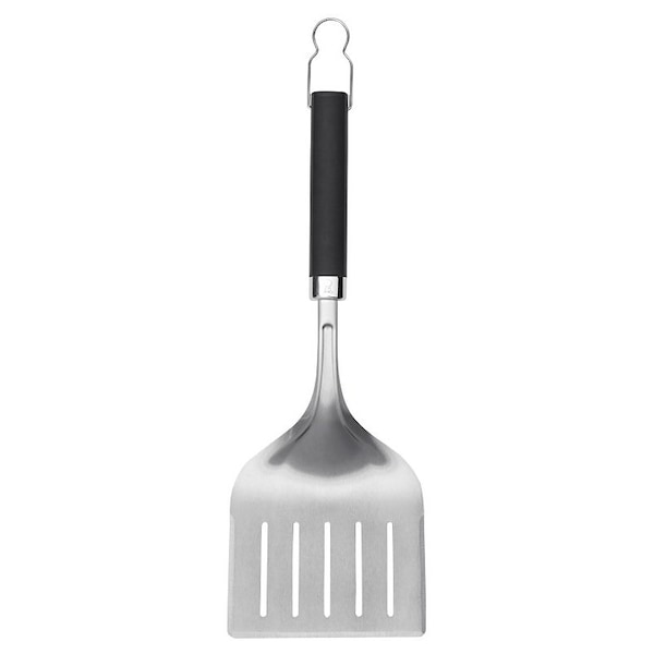 Weber Precision Series Wide Grill Spatula, Stainless Steel Blade, Stainless Steel, SoftTouch Handle 6770 - main