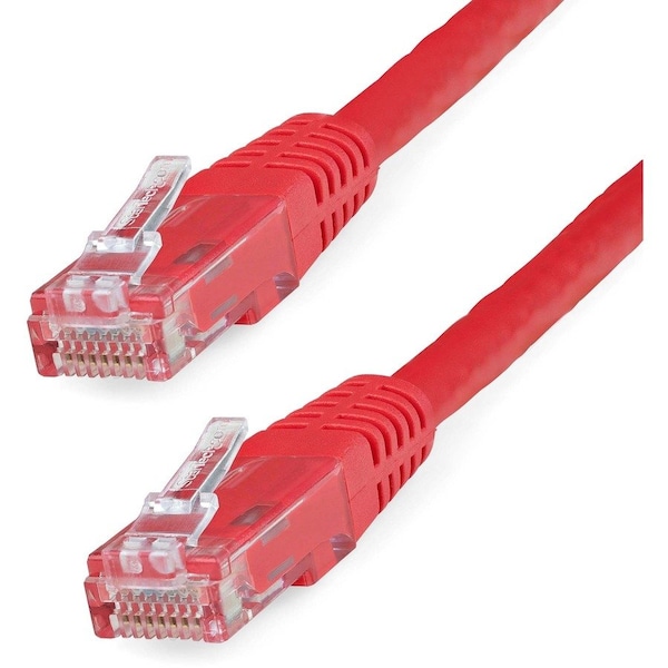 Startech.Com 20ft CAT6 Ethernet Cable Red Cat 6 PoE C6PATCH20RD - main