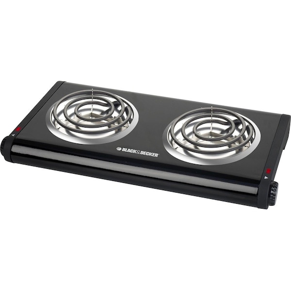 Black & Decker Black+Decker 2 burner Buffet Range Burner DB1002B - main