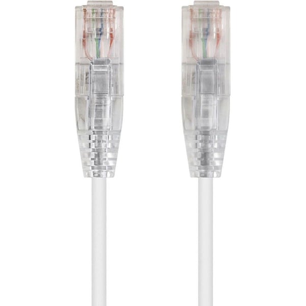 Monoprice Slim Cat6 Utp Network Cable, 1 ft.White 13520 - main