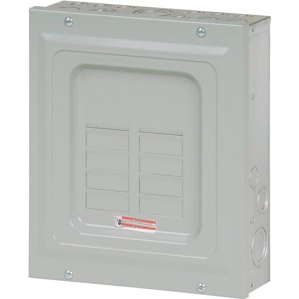 Eaton Cutler-Hammer Load Center, 6 Spaces, 125A Amps, 120/240V AC BR612L125SP - main