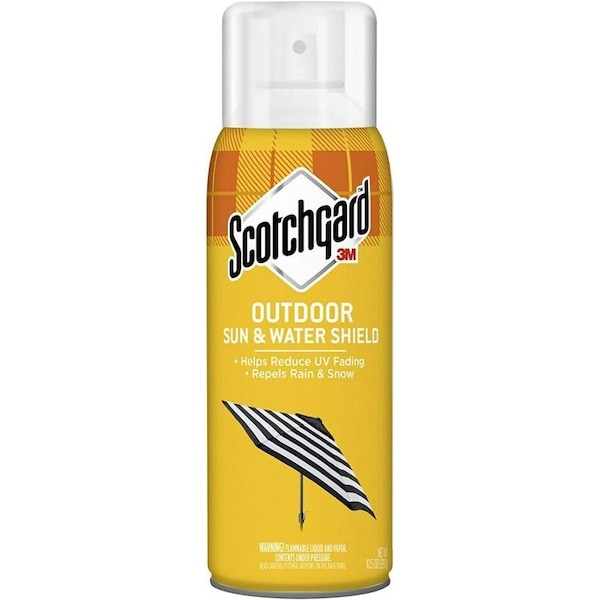 Scotchgard Water and Sun Shield Fabric Spray, 10.5 oz Can, Liquid, Mineral Spirits, Amber/Milky White 5019-10UV - main