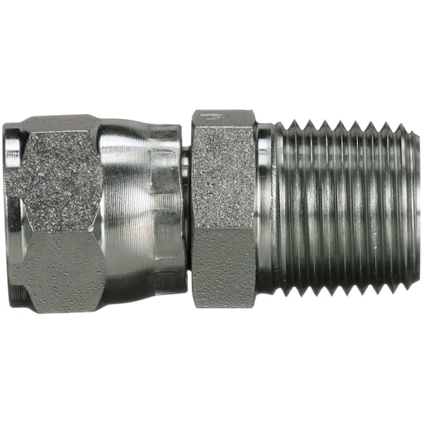 Gates Female JIC 37 Flare Swivel to Male Pipe NPTF SAE to SAE G60520-0402 - main