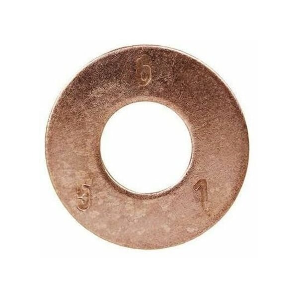 Dottie Flat Washer, For Screw Size 1/2" , Silicon Bronze 50 PK FWBZ12 - main