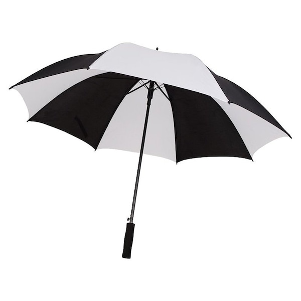 Diamondback Golf Umbrella, Polyester Fabric, Black/White Fabric, 29 in UMB-10A - main