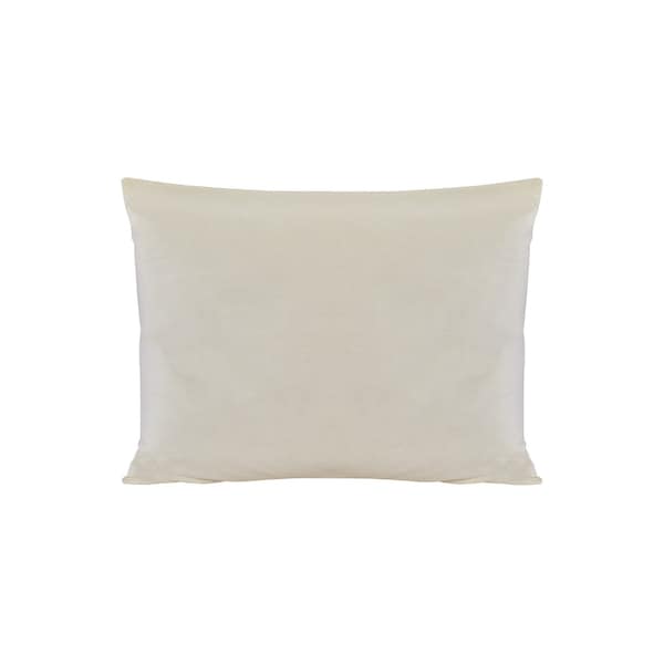 Homeroots Cotton Wool Hypoallergenic Standard Size Bed Pillow 551577 - main