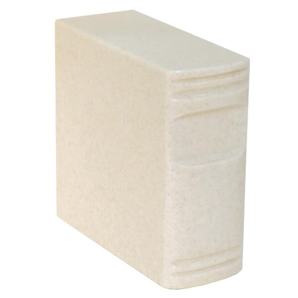 Fasttrack2Fitness Cultured Granite Cremation Viking Adult Urn, Vanilla Cream FA2006693 - main