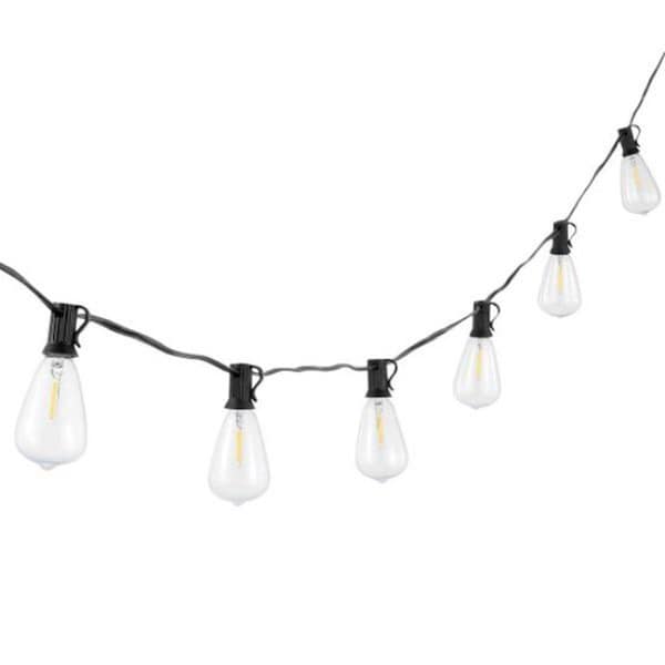 Safavieh Dorcia LED Outdoor String Light, Black PLT4043A - main