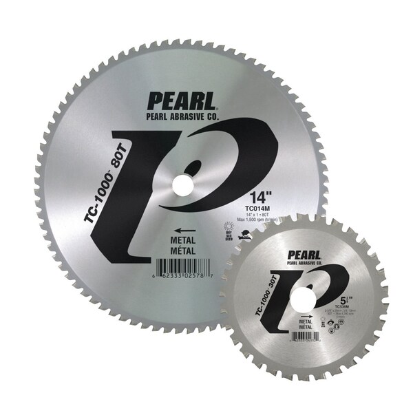 Pearl TC-1000 Mild Steel Carbide Tipped Blade 12 in., 60T , 1 in. Arbor TC012M - main