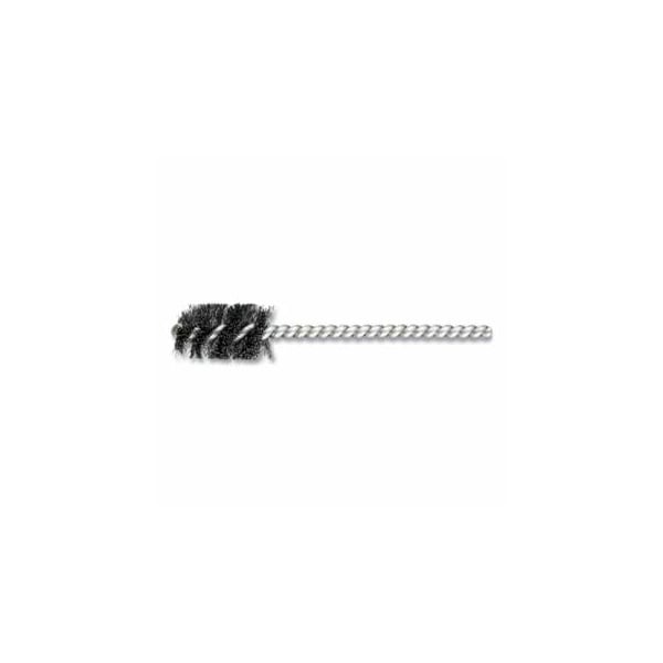 Pferd Power Tube Brush, 5/8 in dia, 5/32 in dia Stem, 0.005 in dia Wire, Carbon Steel, 36PK 419-83360 - main