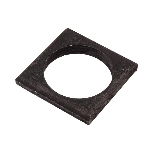 Zoro Select Square Washer, Fits Bolt Size M42 , Steel Black Oxide Finish Z89M42 - main