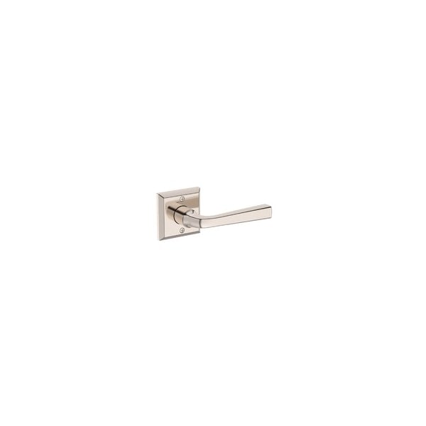 Baldwin Residential Door Levers Half Dummy Right Hand Lifetime Bright Nickel HDKINTSR055 - main