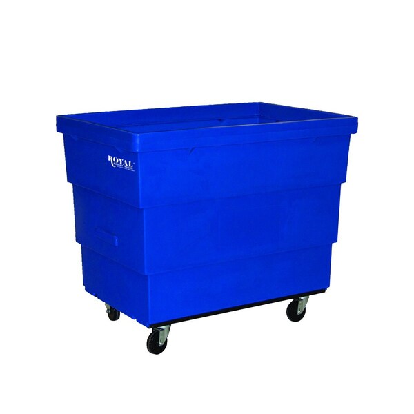 Royal Basket Trucks Cube Truck, Blue, Rubber G13-BLX-RCC-4HNN - main