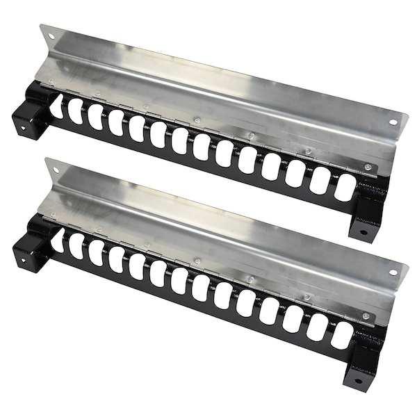 Mytee Products 24in Bolt on Chain Holder - Powder Coated Steel, Mirror Finish, 2PK VK-SCHx2 - main