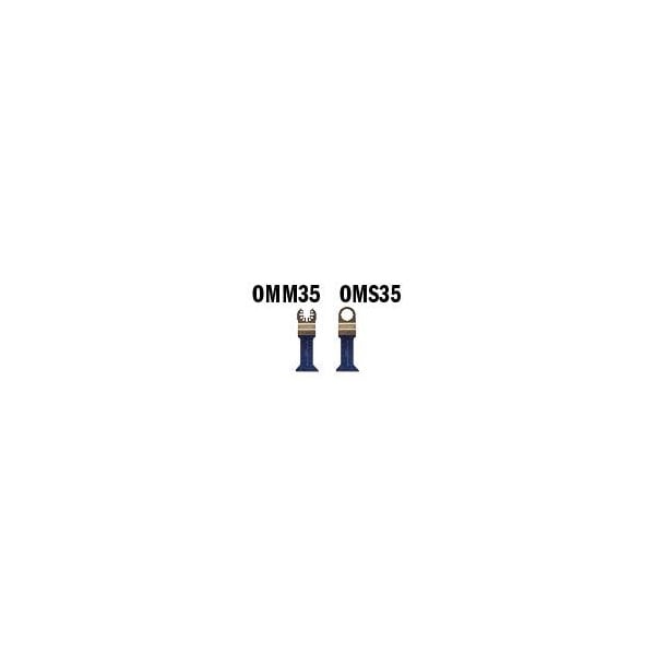 Cmt 1-5/8in PLUNGE AND FLUSH-CUT BLADE FOR WOOD&METAL - BIM, 50PK OMM35-X50 - main