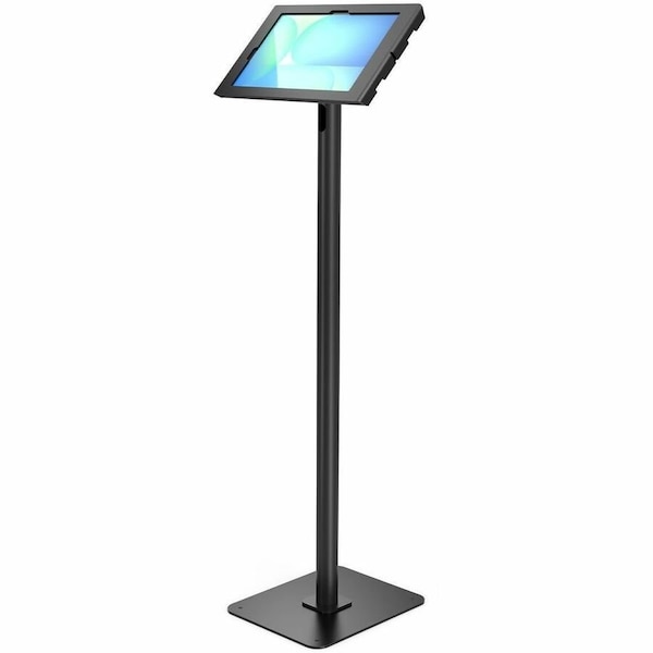 Compulocks GALAXY TAB S10 FE+ 13.1, APEX ENCLOSURE SWIFT FLOOR STAND - BLACK - HIGH-GRADE A 150B131GAPXB - main