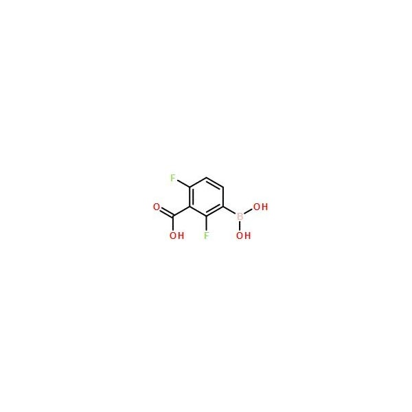 Ak Scientific 3-Carboxy-2, 4-difluorophenylboronic acid (1g), CAS 1451393-05-7 Z1413-1g - main