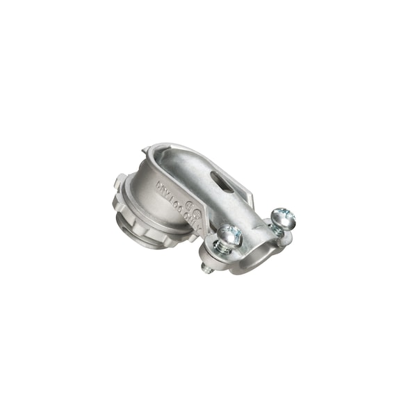 Arlington Zinc Die-Cast 90 Degree 2 Screw Flex Connector for Aluminum and Steel Flex 851 - main