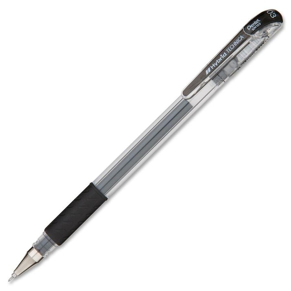 Pentel Of America Arts Hybrid Technica Gel Pen .3mm Black KN103-A - main