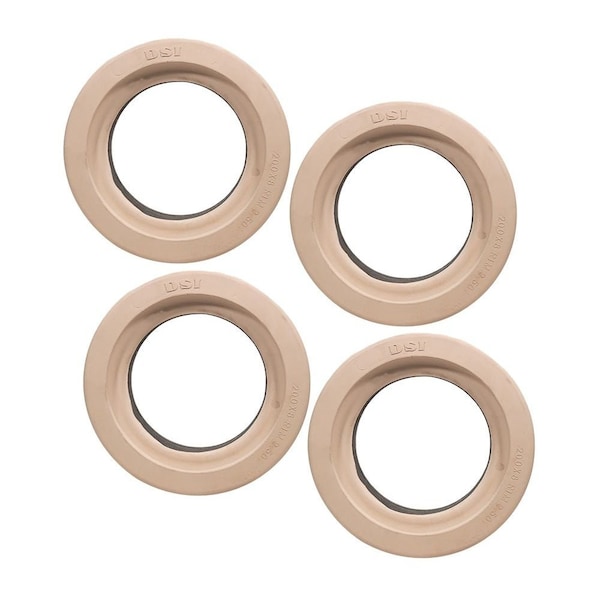 Mytee Products 4Pcs SkyJack 112604 Non-Marking Scissor Lift Tire 200x 8, Compatible w/3015, 3215, 4PK SL-SKY-200-8x4 - main
