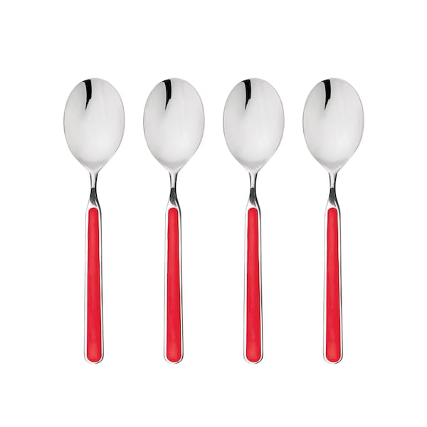 Mepra Fantasia Coffee Spoon Set - 4 Pcs. - Red 10S744407 - main