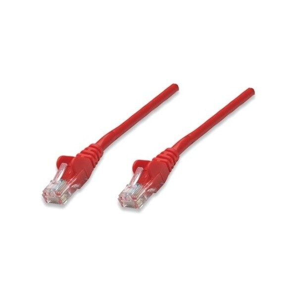 Intellinet Network Solutions 10 Ft Red Cat6 Snagless Patch Cable 342179 - main