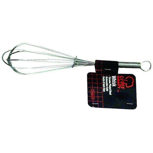 Chef Craft Compact Whisk, 8 in OAL, Stainless Steel, Stainless Steel Handle 26710 - main