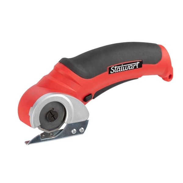 Stalwart Cordless Electric Scissors - 4V Rechargeable Blade Cutter for Fabric by Red 75-PT2020 - main