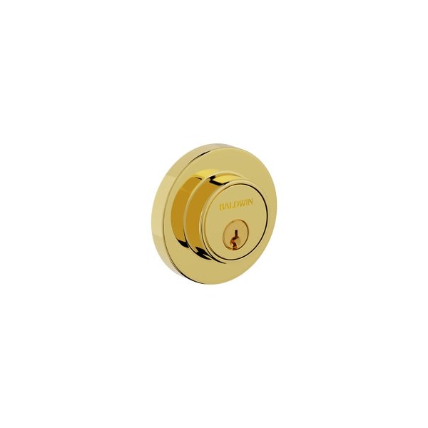 Baldwin Proximity Deadbolts Single Cylinder Lifetime Brass 8244LL003BT - main