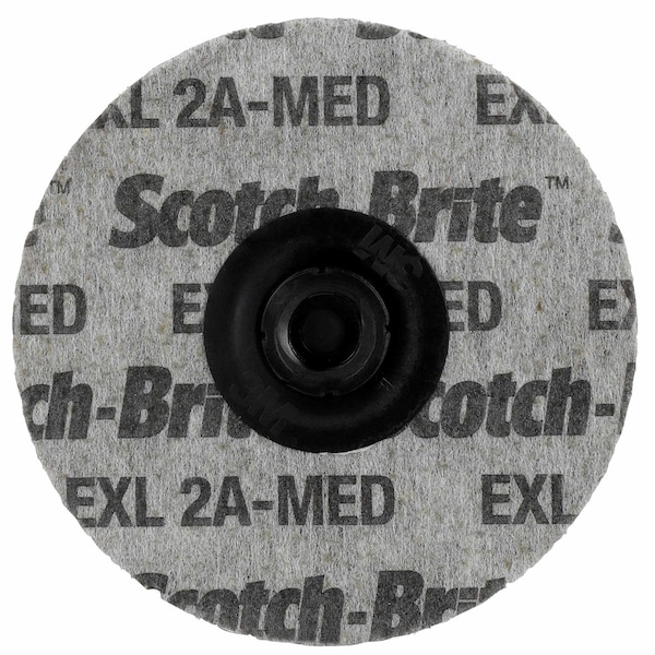 Scotch-Brite Roloc EXL Unitized Wheel, 2A Medium, TS, 3 in, 10/Carton, 40PK XL-US - main