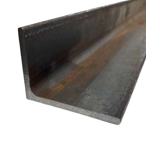 Online Metal Supply 3-1/2 in x 3 in x 3/8 in x 10 in, A36 Steel Angle, Hot Rolled A36ANG3.5W3T0.375L10.1 - main