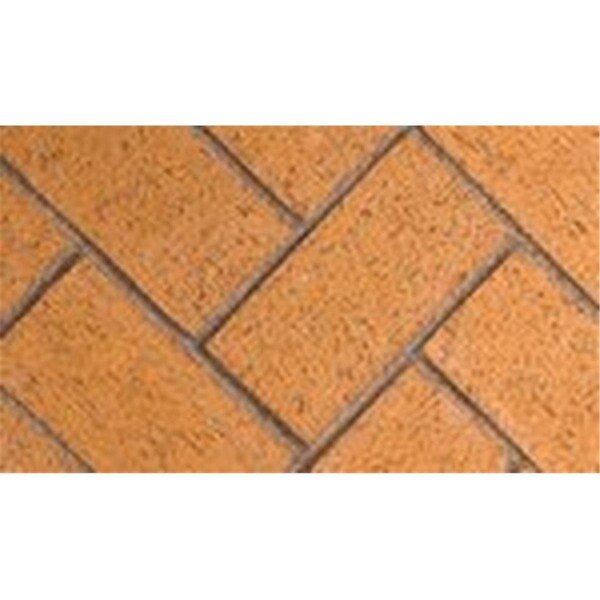 Perfectpillows Full Herringbone Outdoor Vent Free Masonry Fireplace, Warm Red PE2935747 - main