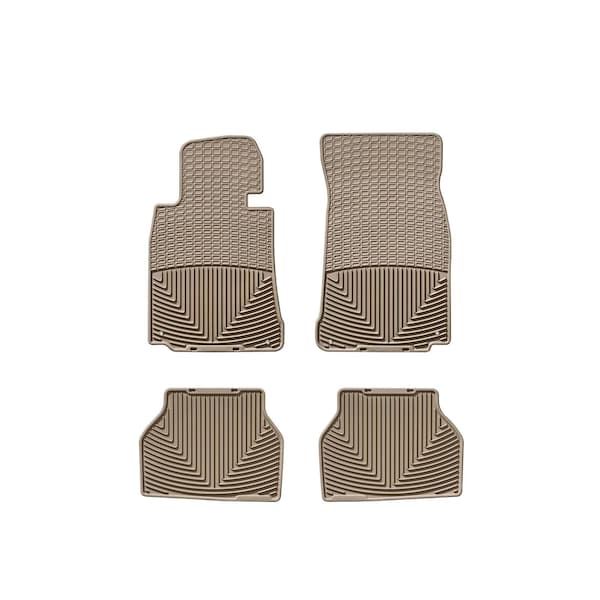 Weathertech Tan, Front and Rear All Weather Floor Mats W156TN-W157TN - main